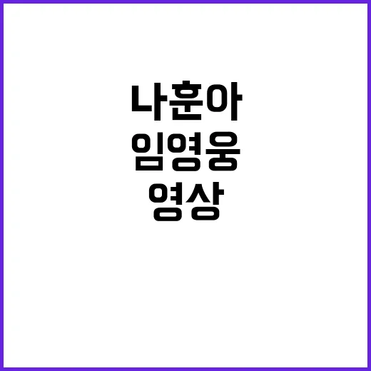 임영웅·나훈아 영상…