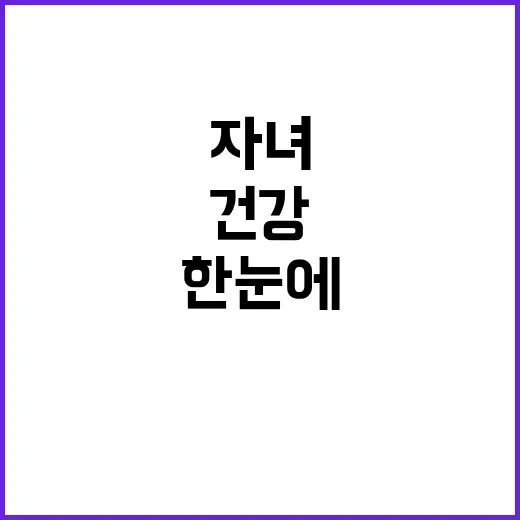 건강기록 앱 자녀 …