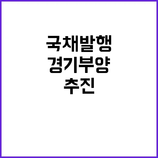 중국 경기부양 대규모 국채발행 추진! 규모는?