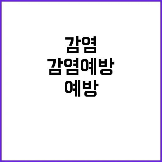 감염 예방 의료기관 필수손 씻기 비밀!