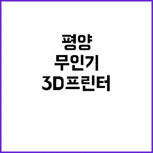 평양 무인기 3D프…