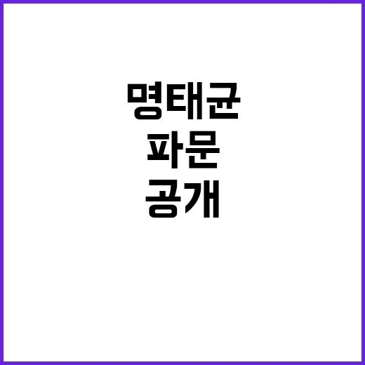 명태균 카톡 공개 파문! 대통령실 반응은?