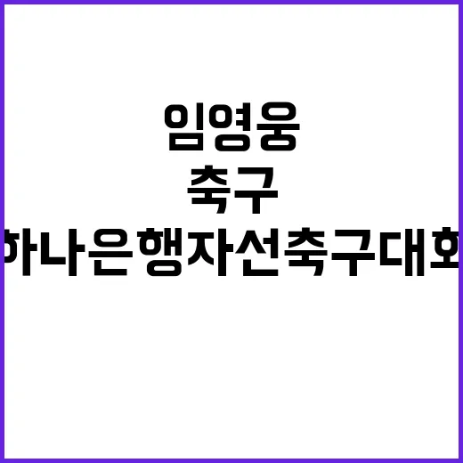 임영웅 하나은행 자…