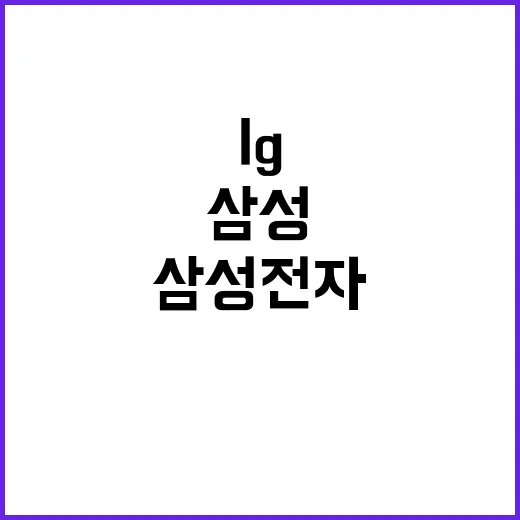 삼성전자 브랜드 가치 아시아 1위 LG전자는?