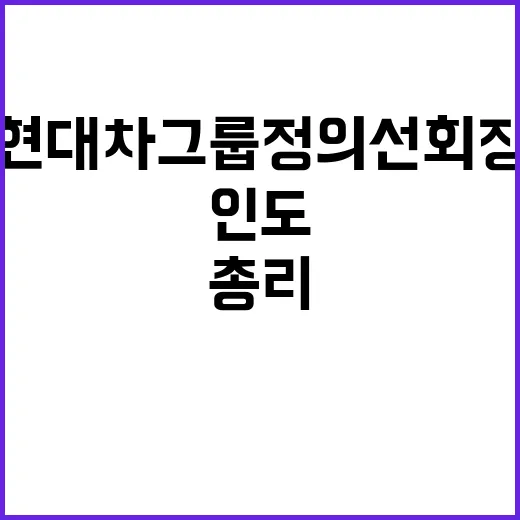 현대차그룹 정의선 …