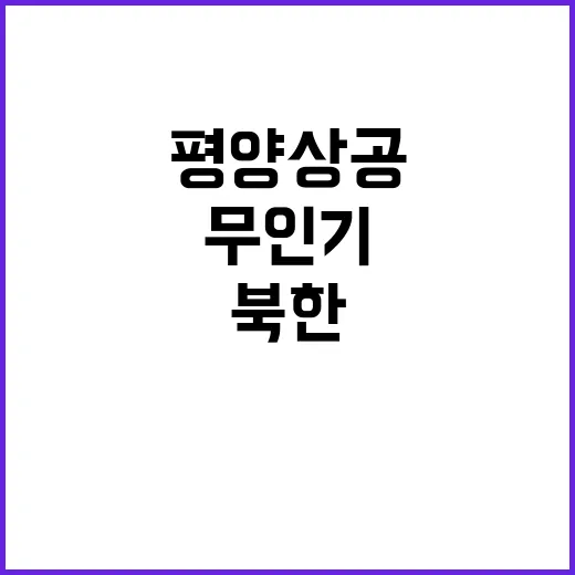 북한 무인기 도발 …