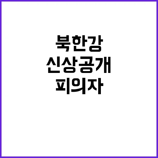 북한강 미스터리 피…