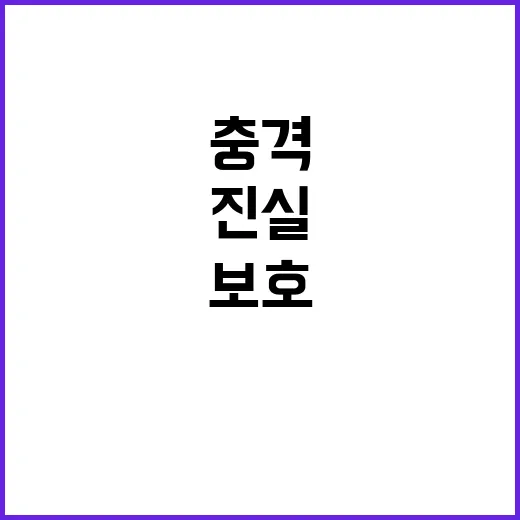 경찰 보호 실상 전…