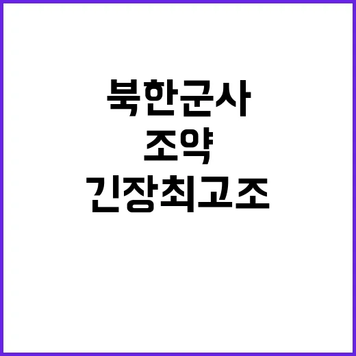 푸틴북한 군사 조약…