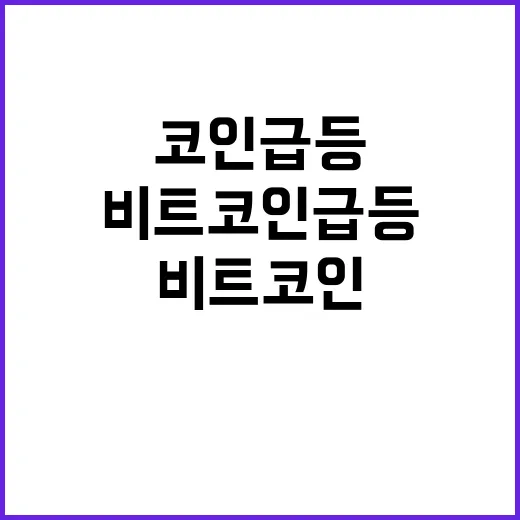 비트코인 급등 투자자들 위한 새로운 기회의 장!