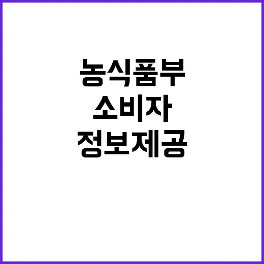 농식품부 가격정보 …