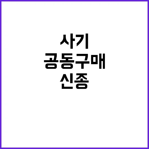 신종사기집단 검거 …