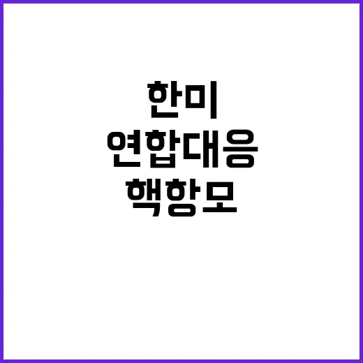 미 핵항모 출동 한…