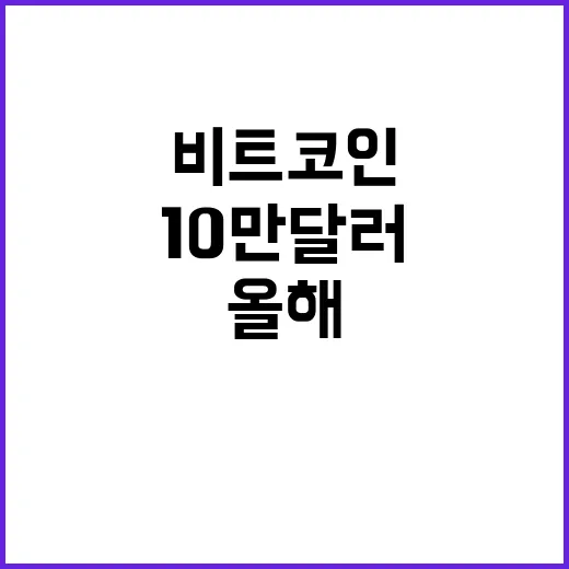 비트코인 10만달러…