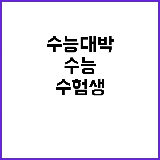 수능 대박 대구·경…