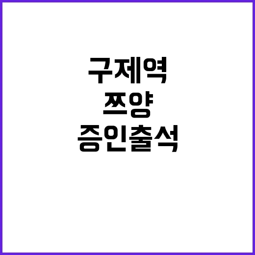 쯔양 구제역 사건 …