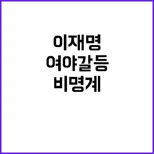 이재명 실형 여파 …