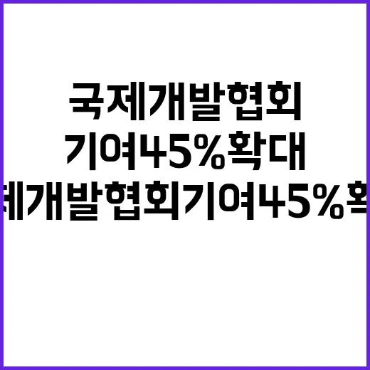 윤 대통령 국제개발…