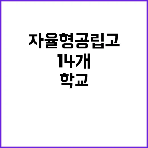 자율형 공립고 혁신…