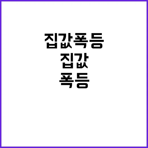 집값 폭등 보유세 …