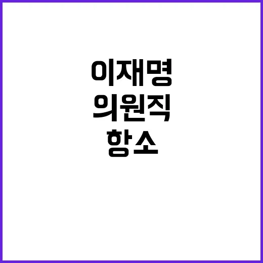 이재명 판결 항소 …