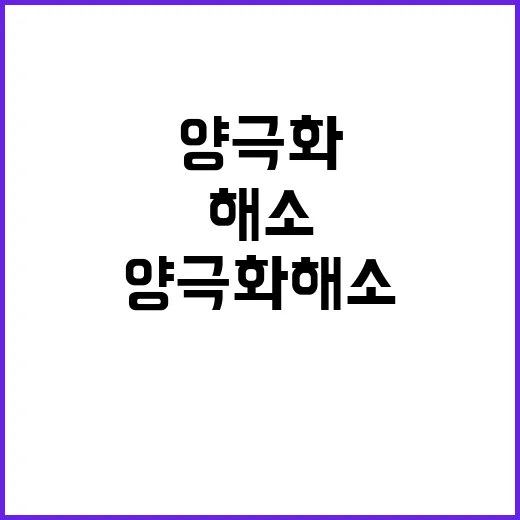 양극화 해소 새로운…