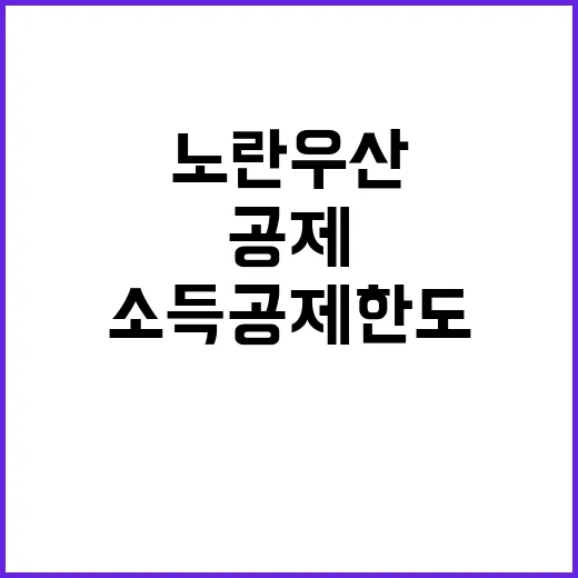 소득공제 한도 노란…