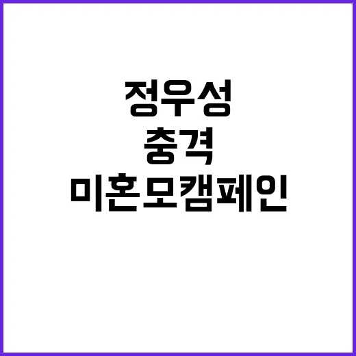 정우성 영상 미혼모…