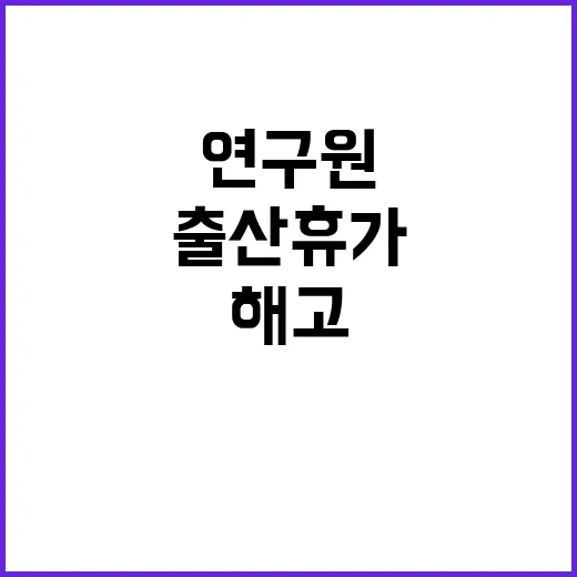 부당해고 판결 출산…