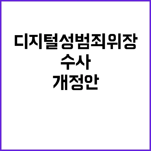 디지털 성범죄 위장…