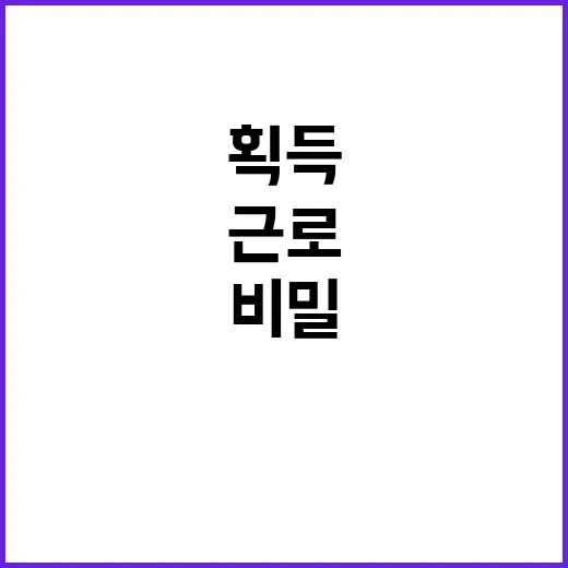 고용부 변화 근로감독 신뢰 획득의 비밀 전략 공개!