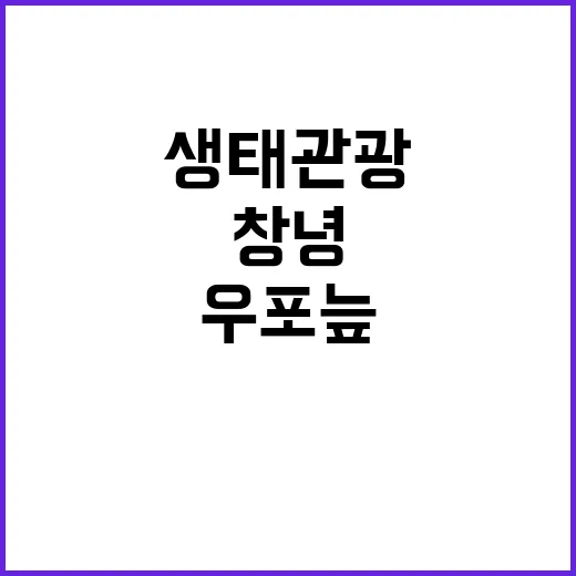 우포늪 생태관광의 …