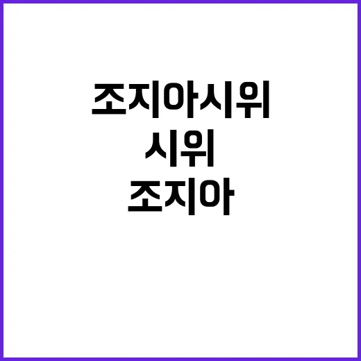 조지아 시위 43명…