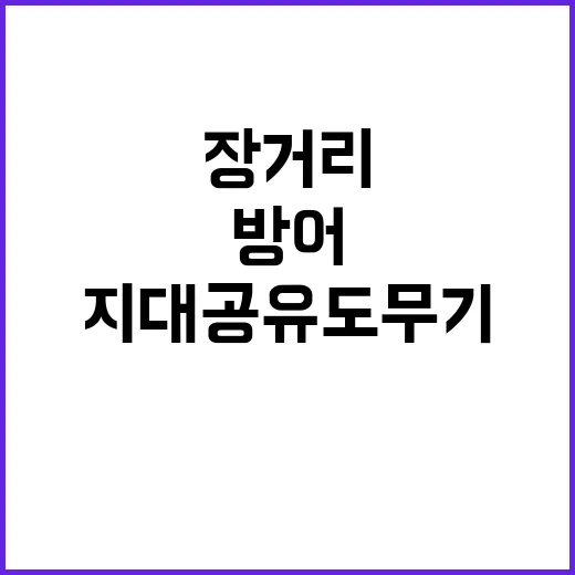 장거리 지대공유도무…