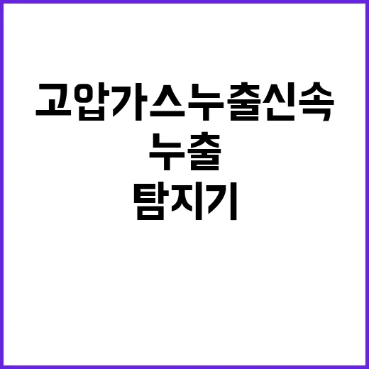 초음파 탐지기 고압…