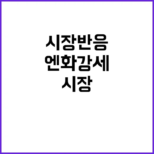 엔화 강세 환율 변…