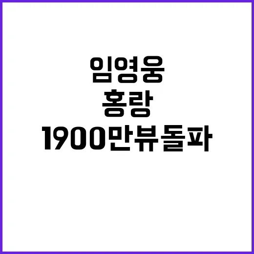 임영웅 홍랑 190…