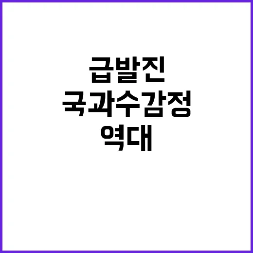 급발진 사고 국과수…