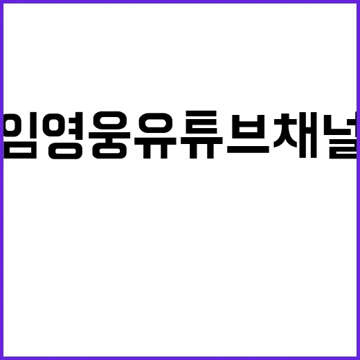 임영웅 유튜브 채널 27억 뷰 눈앞!