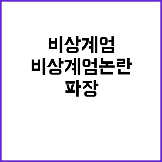 비상계엄 논란 美국…