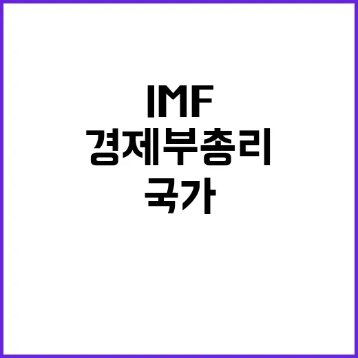 경제부총리IMF 회…