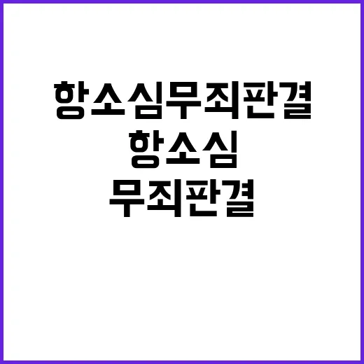 손준성 검사장 항소…