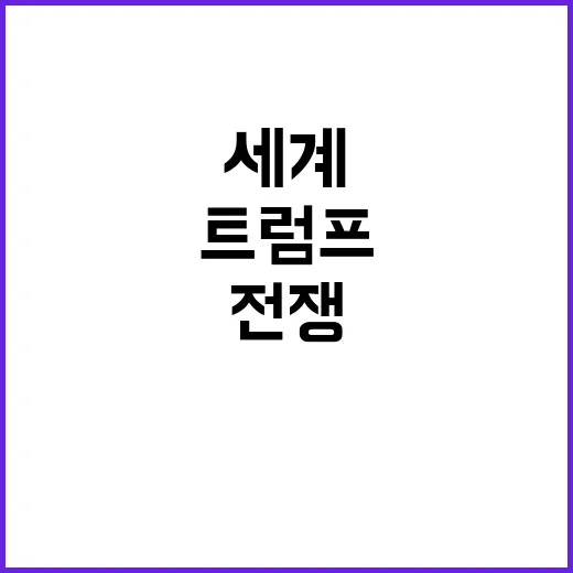 트럼프 효과 세계 …