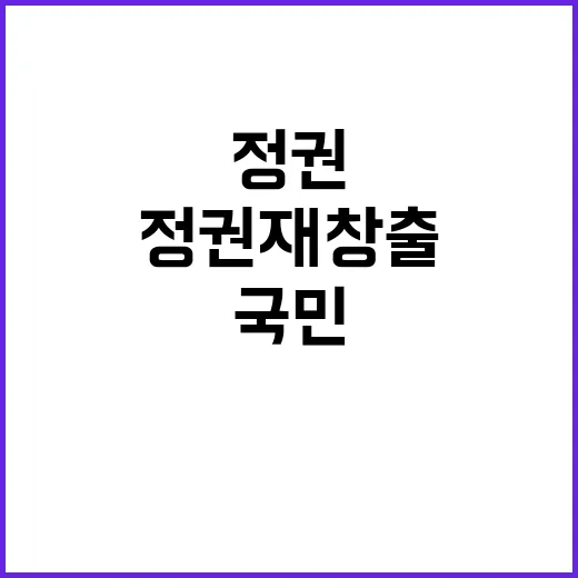 정권 재창출 국민의힘의 비밀 전략 대공개! 