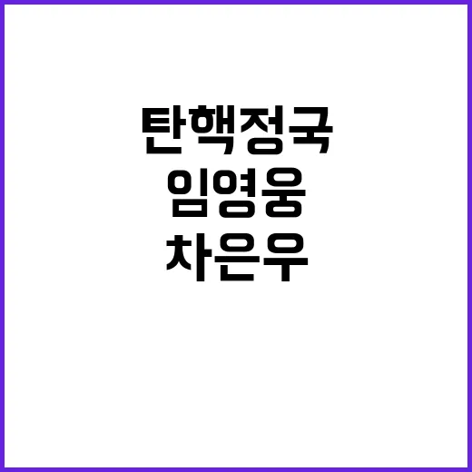 차은우 임영웅 탄핵…