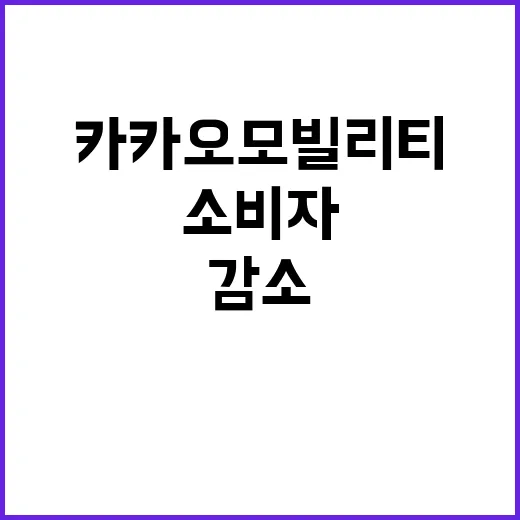 카카오모빌리티 과징…