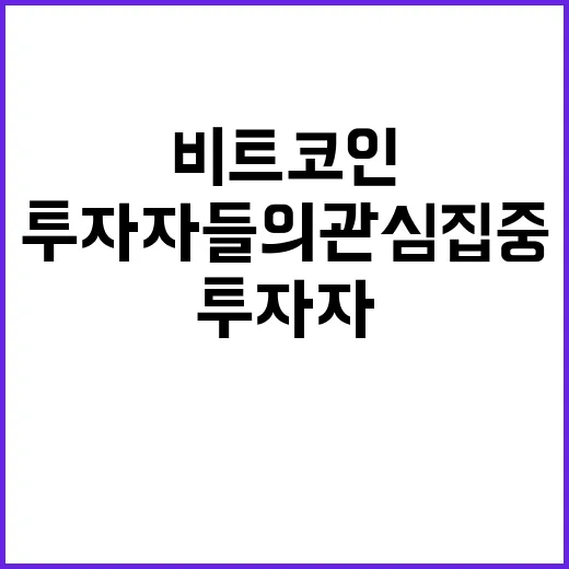 비트코인 새로운 최…