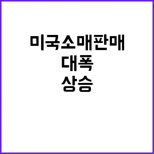 미국 소매 판매 1…