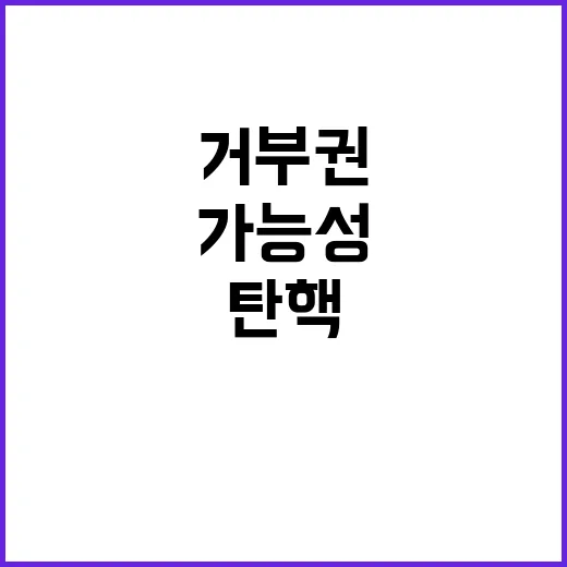 한덕수 거부권 탄핵…