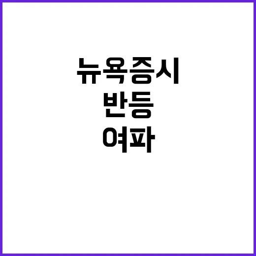 뉴욕증시 매파 연준…